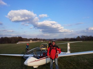 Michael vor dem Twin III