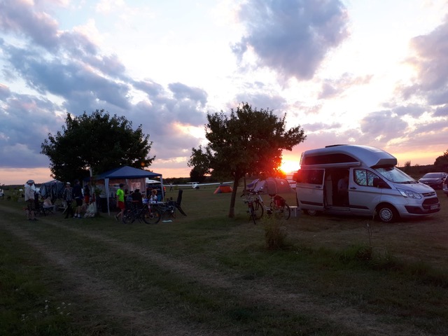 Camping in Lüsse
